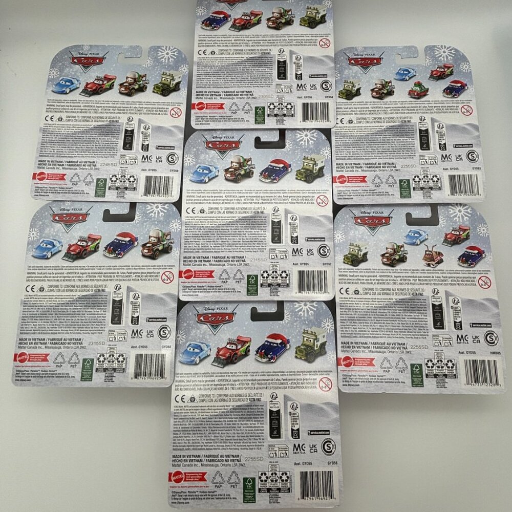 Disney Pixar Cars Holiday Edition Diecast Collectible Toy Car Vehicle YOU PICK - Picture 2 of 2